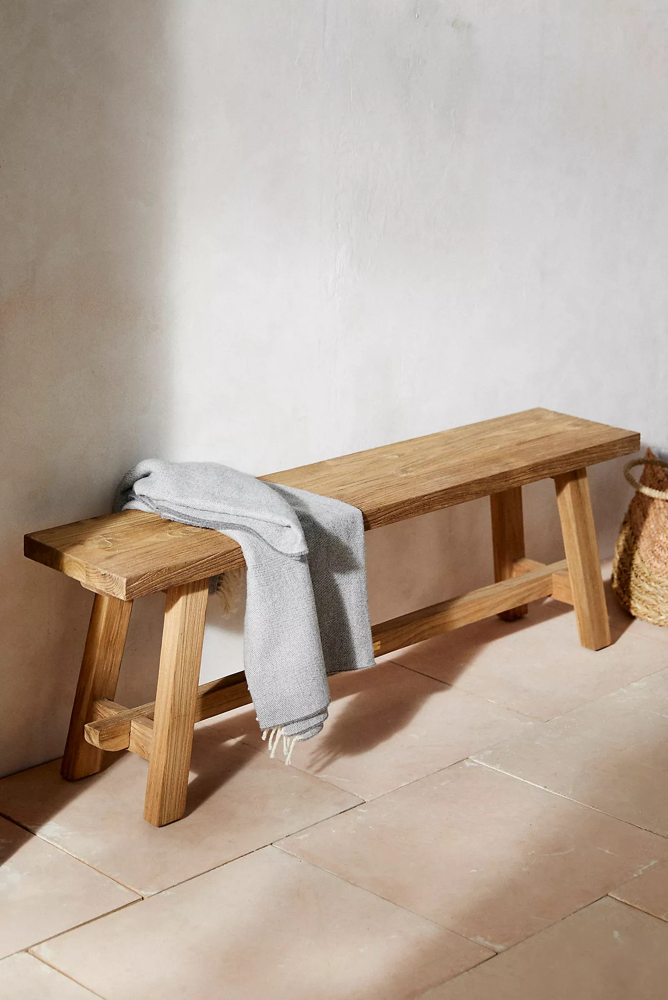 Reclaimed Teak Bench, 4.5' | Anthropologie (US)