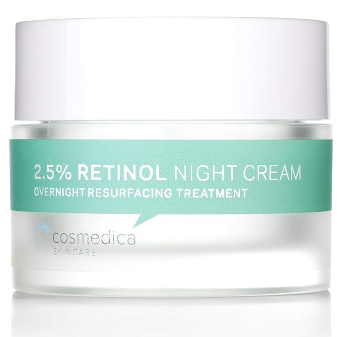 Cosmedica Skincare Retinol Night Cream - Daily Moisturizing Facial Lotion Night Cream. The best R... | Amazon (US)