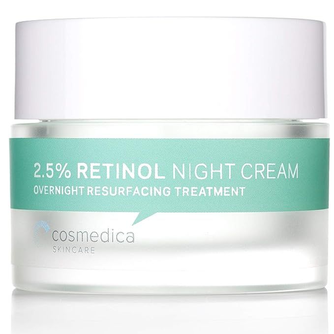 Cosmedica Skincare Retinol Night Cream - Daily Moisturizing Facial Lotion Night Cream. The best R... | Amazon (US)