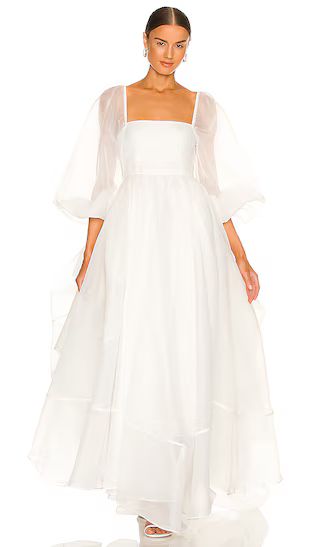 The Queen of Angels Gown in Ivory | Revolve Clothing (Global)