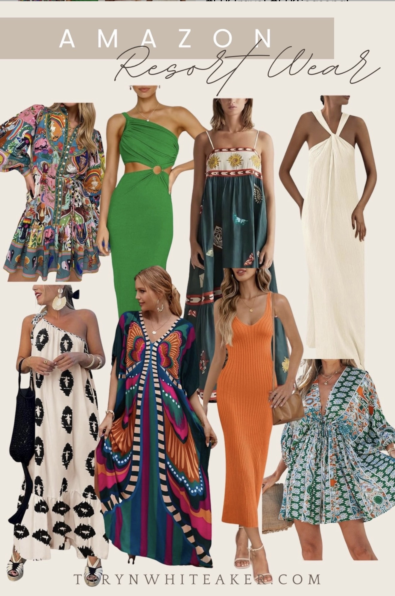 Amazon resort wear finds you’ll wear all spring and summer. Vacation dresses, colorful maxi dresses, cutout midi dresses, beach coverups, and affordable statement pieces.

#LTKSeasonal #LTKTravel #LTKSwim