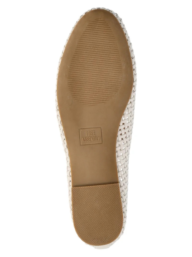 Free Assembly Women's Woven Mary Jane Ballet Flats | Walmart (US)