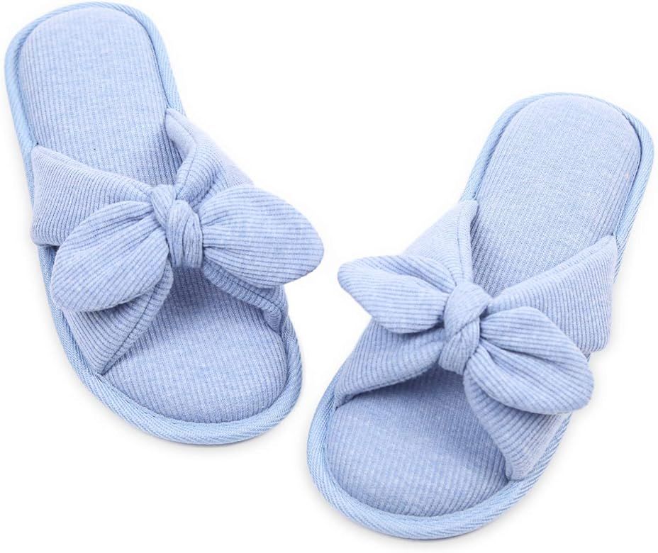 Caramella Bubble Womens Open Toe Summer Slippers Memory Foam Sandal House Ladies Slippers | Amazon (US)