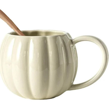 Pumpkin Coffee Mug Halloween Ceramic Pumpkin Fall Mugs Novelty Coffee Milk Cups for Halloween Theme Party Thanksgiving Fall Autumn Harvest Party Supply,White | Walmart (US)