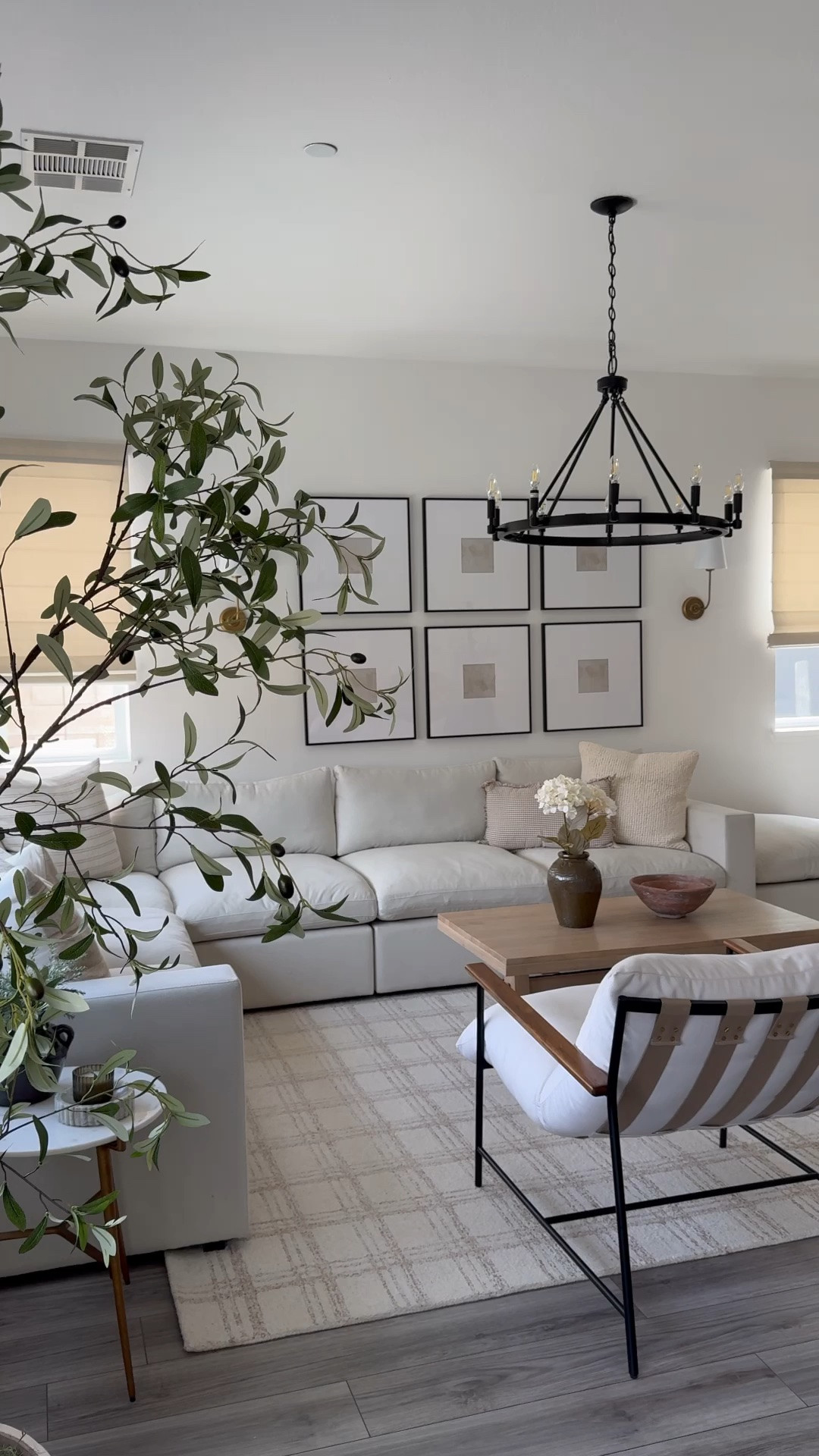 Removing the ceiling fan to add this Beaty was the best decision ever! 

Quitar el ventilador de techo para añadir esta belleza fue la mejor decisión de todas.

Links available in bio check out my LTK & AMAZON STOREFRONT. 

#livingroom #bougieonabudget #mixerofstyles #neutralaesthetic #organicmodern

#LTKHome