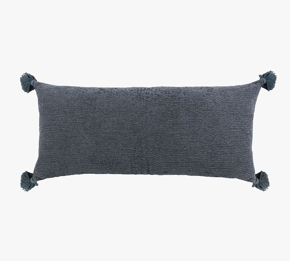 Samuel Handmade Lumbar Throw Pillow | Pottery Barn (US)