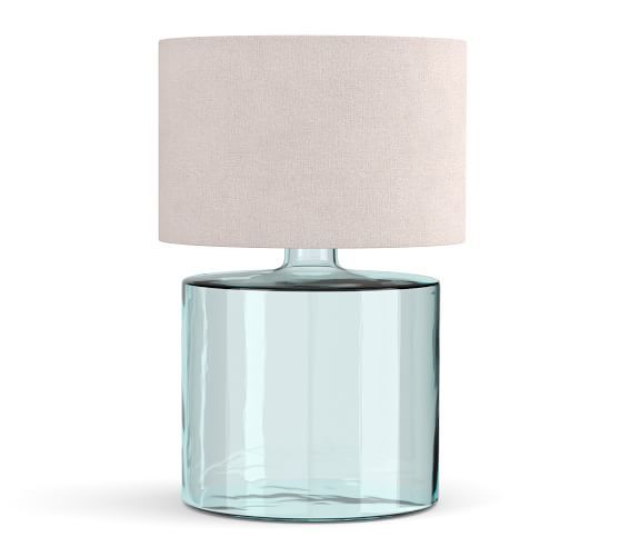 Mallorca Recycled Glass Table Lamp | Pottery Barn (US)