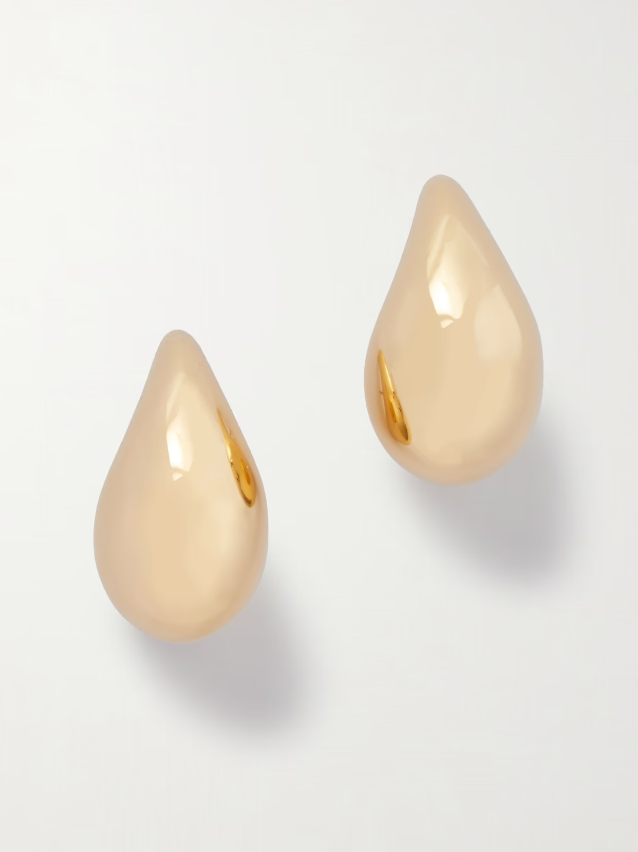 Bottega Veneta - Gold-plated Earrings - One size | NET-A-PORTER (US)