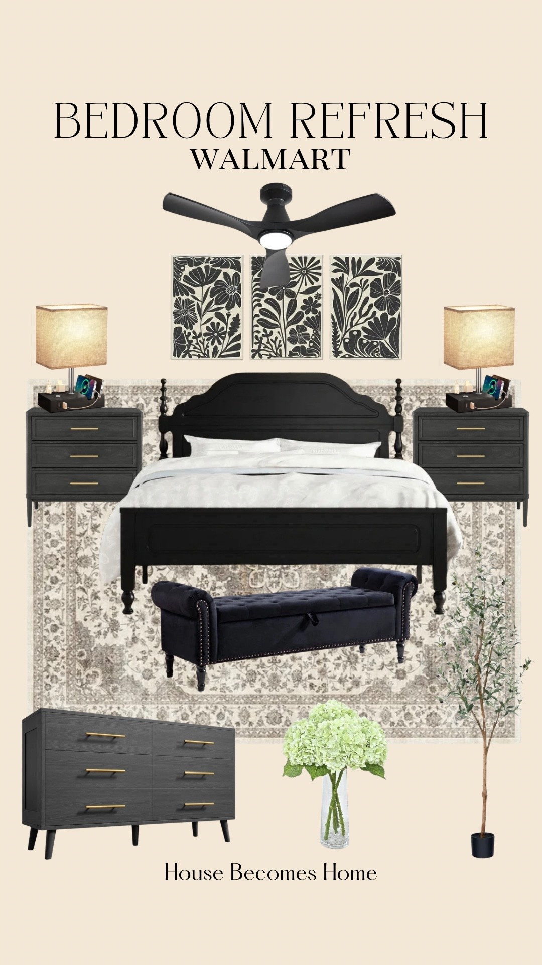 Walmart Bedroom refresh 🙌🏻🙌🏻

#LTKSeasonal #LTKHome