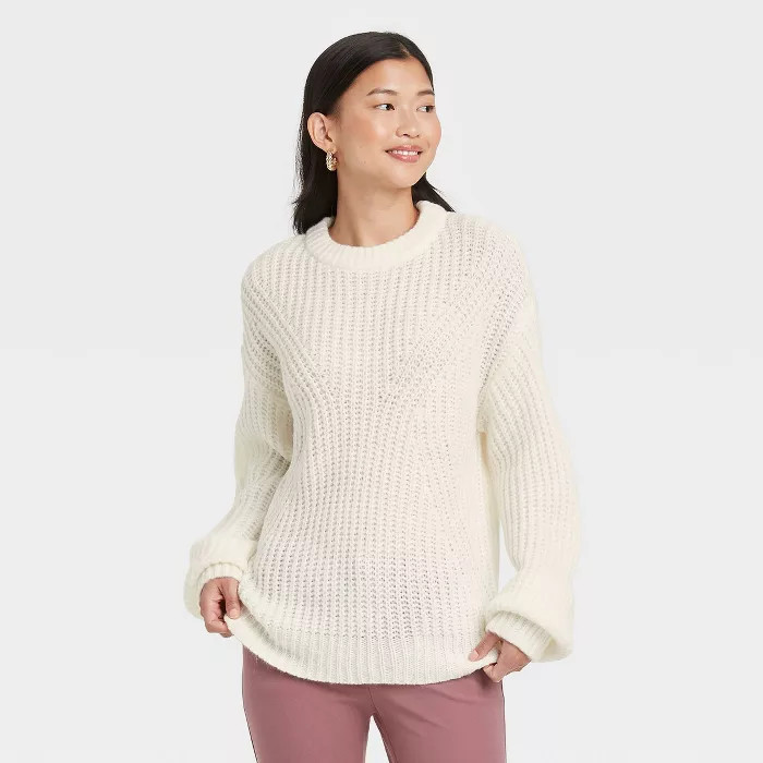 Women's Crewneck Pullover Sweater - A New Day™ | Target
