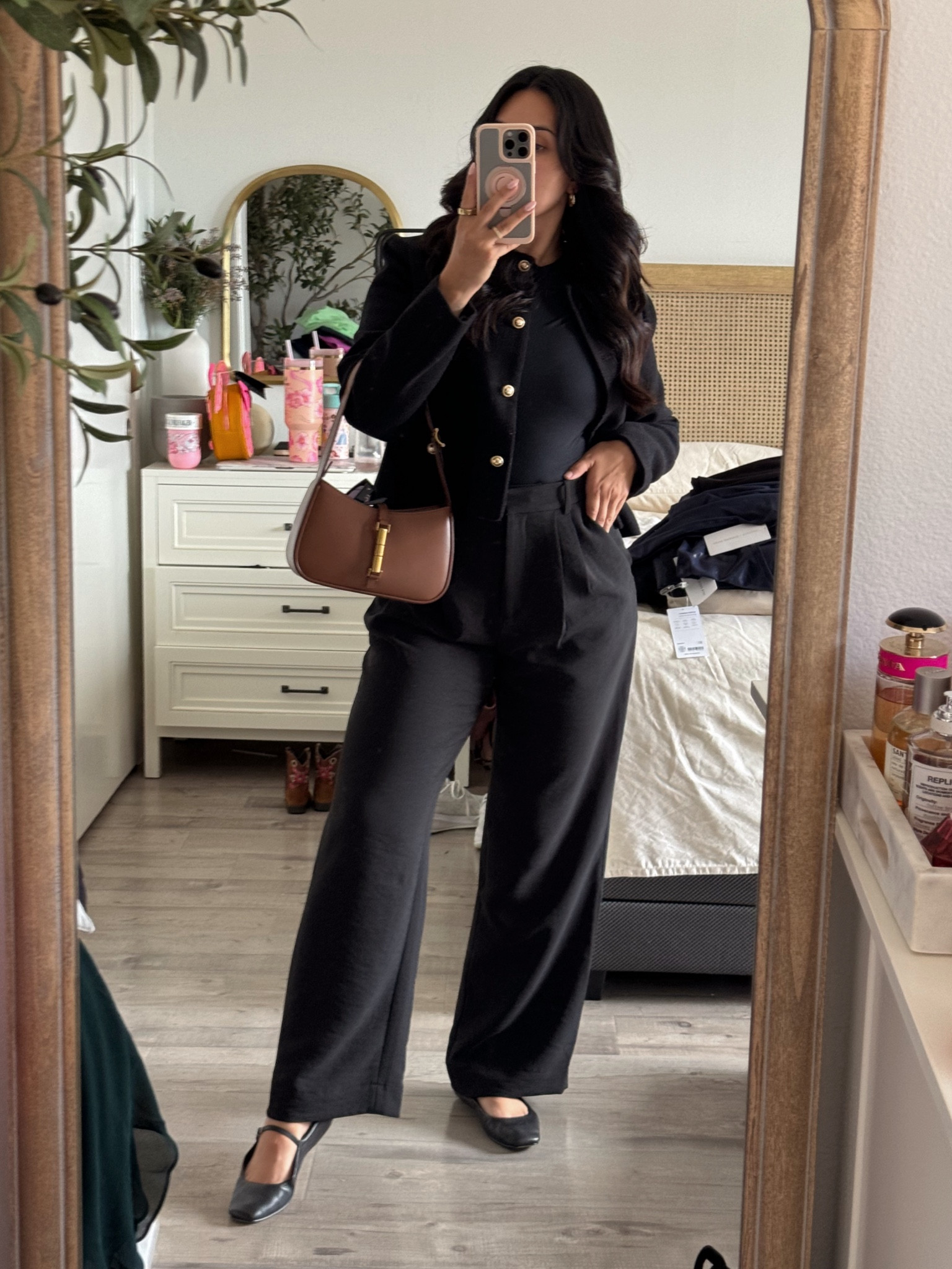 Cute casual fall outfit 🖤 wearing size medium for sweater and size 28/6 in pants! Also still obsessed with my ballet shoes

#LTKShoeCrush #LTKWorkwear #LTKStyleTip