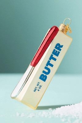 Butter Stick Glass Ornament | Anthropologie (US)