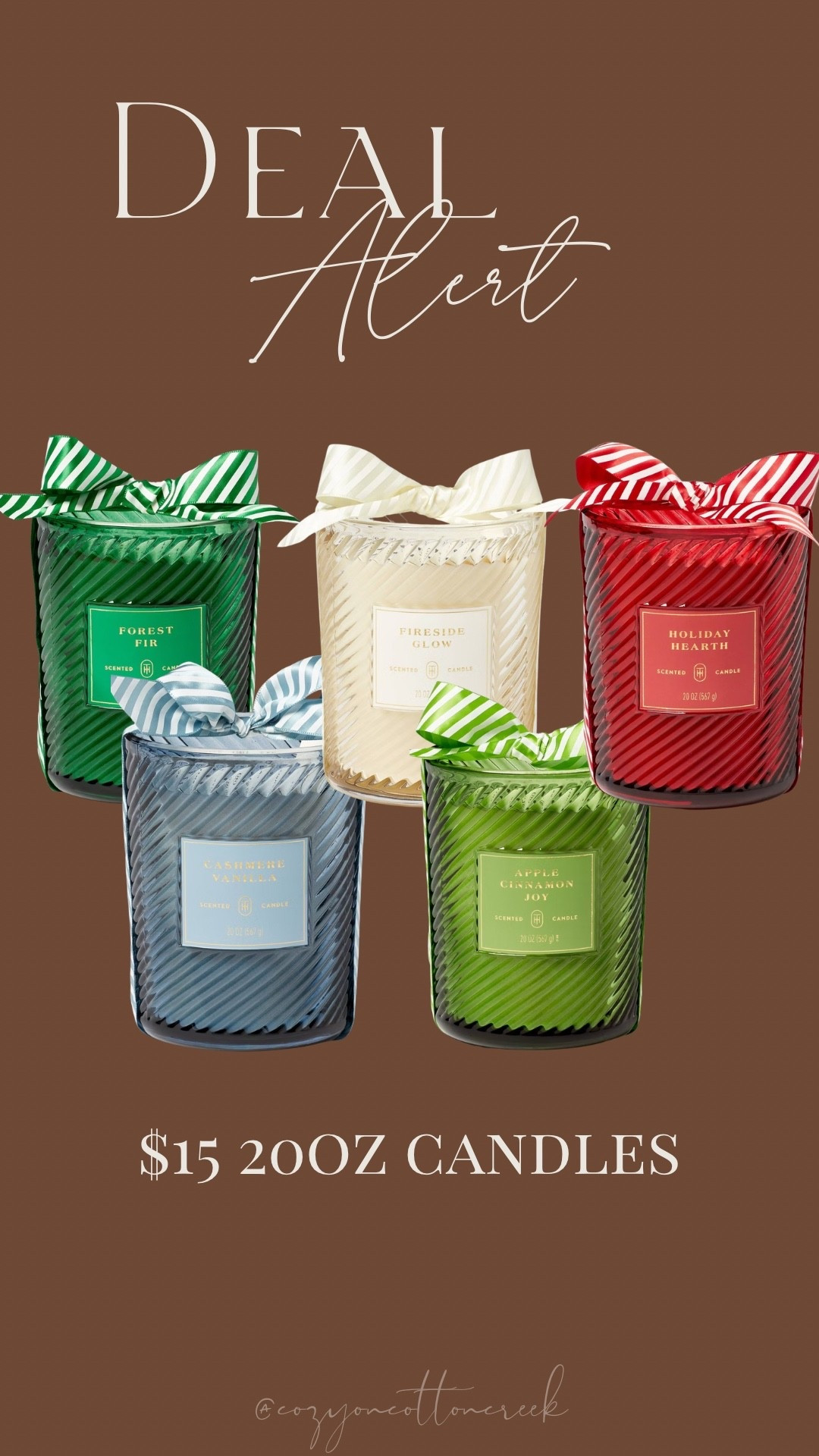 $15 20oz candles!

#LTKSeasonal #LTKHoliday #LTKGiftGuide