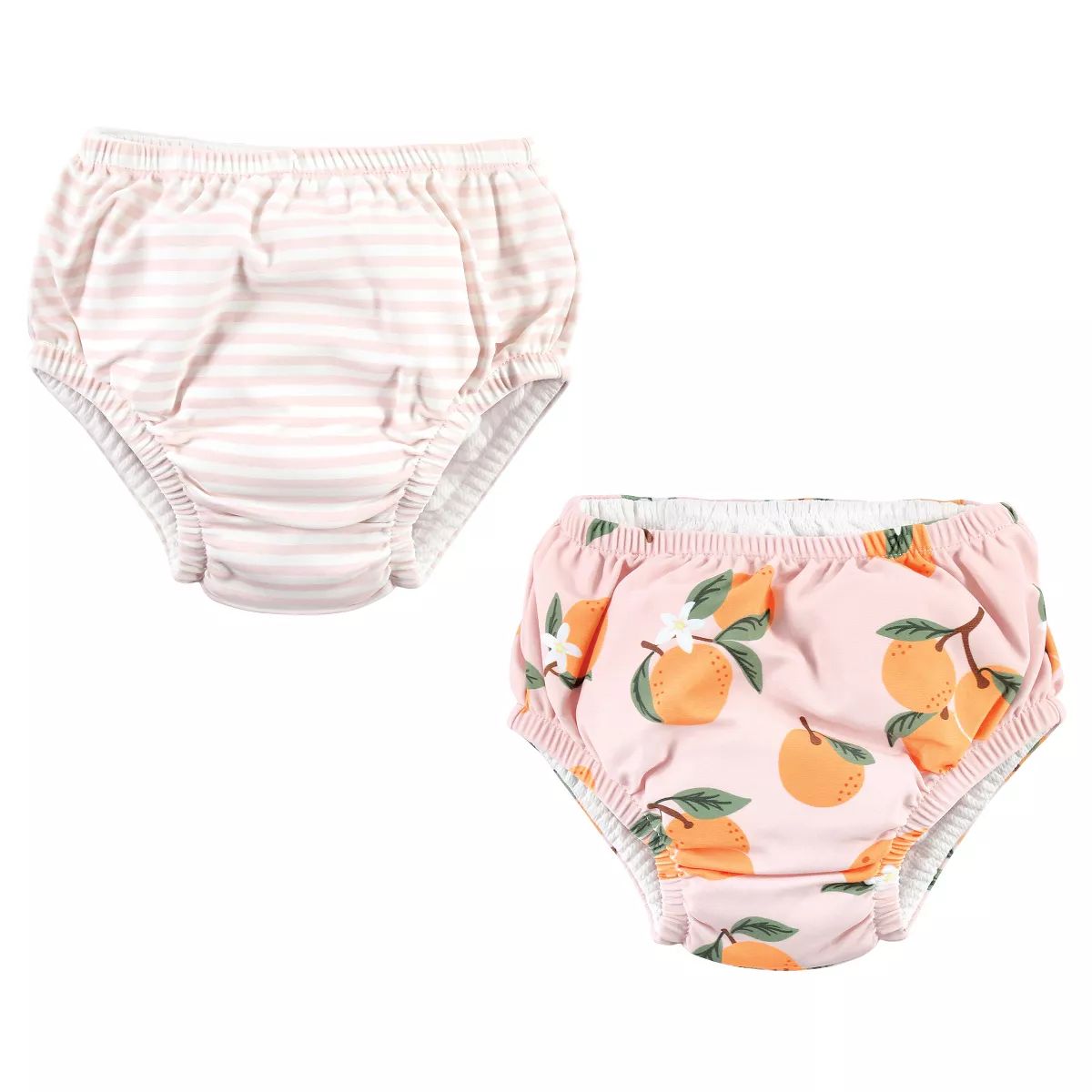 Hudson Baby Infant Girl Swim Diapers, Oranges | Target