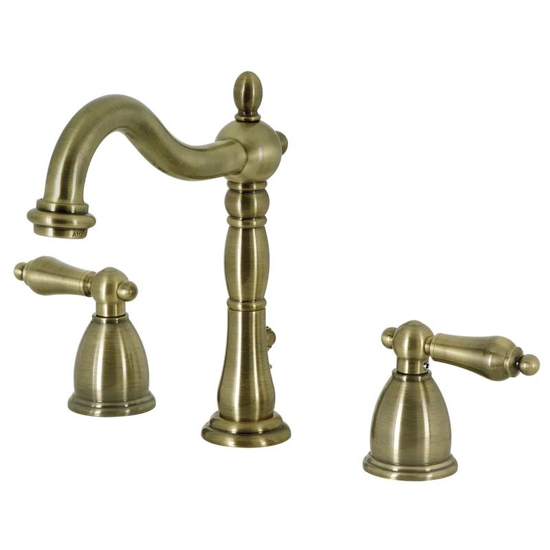KB1973AL Heritage Widespread Faucet 2-handle Bathroom Faucet with Drain Assembly | Wayfair North America