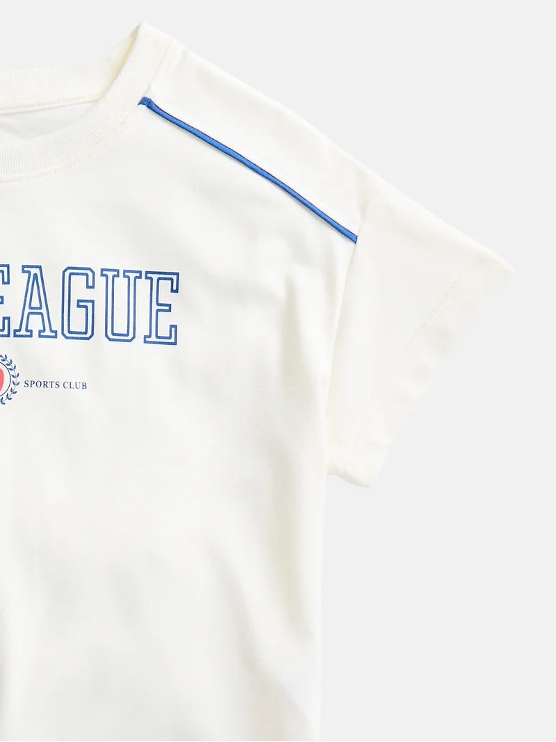 Wonder Nation Girls Graphic Tee with Short Sleeves, Sizes 4-10 | Walmart (US)