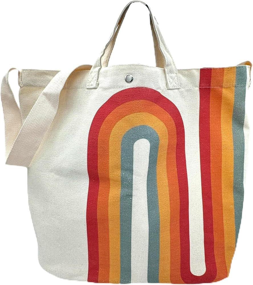 Large Canvas Tote Bag, Sustainable Bag, Pickleball Tote, Funny Tote, Cute Grocery Bags, Art Bag, ... | Amazon (US)