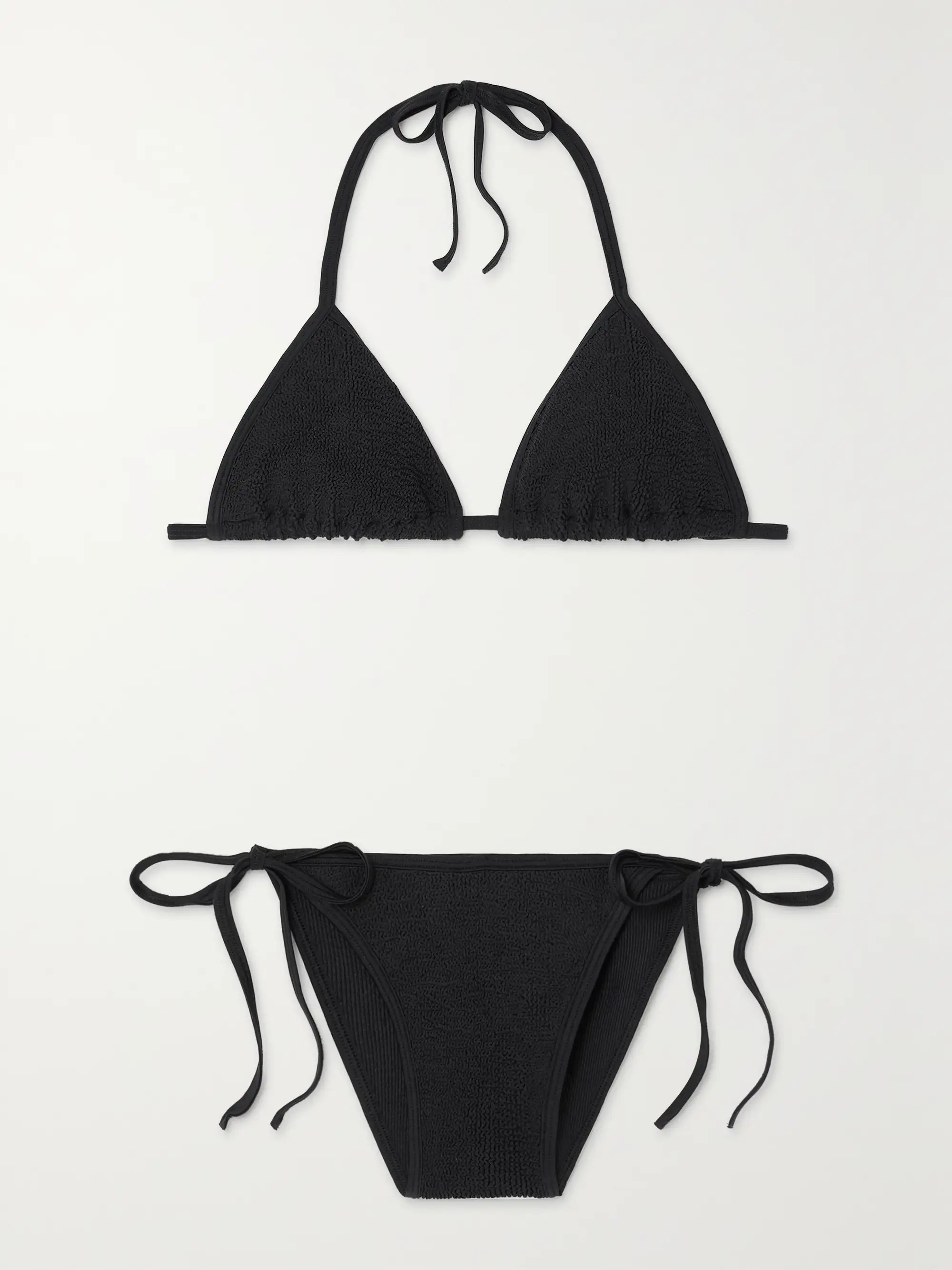 Gina seersucker bikini | NET-A-PORTER APAC