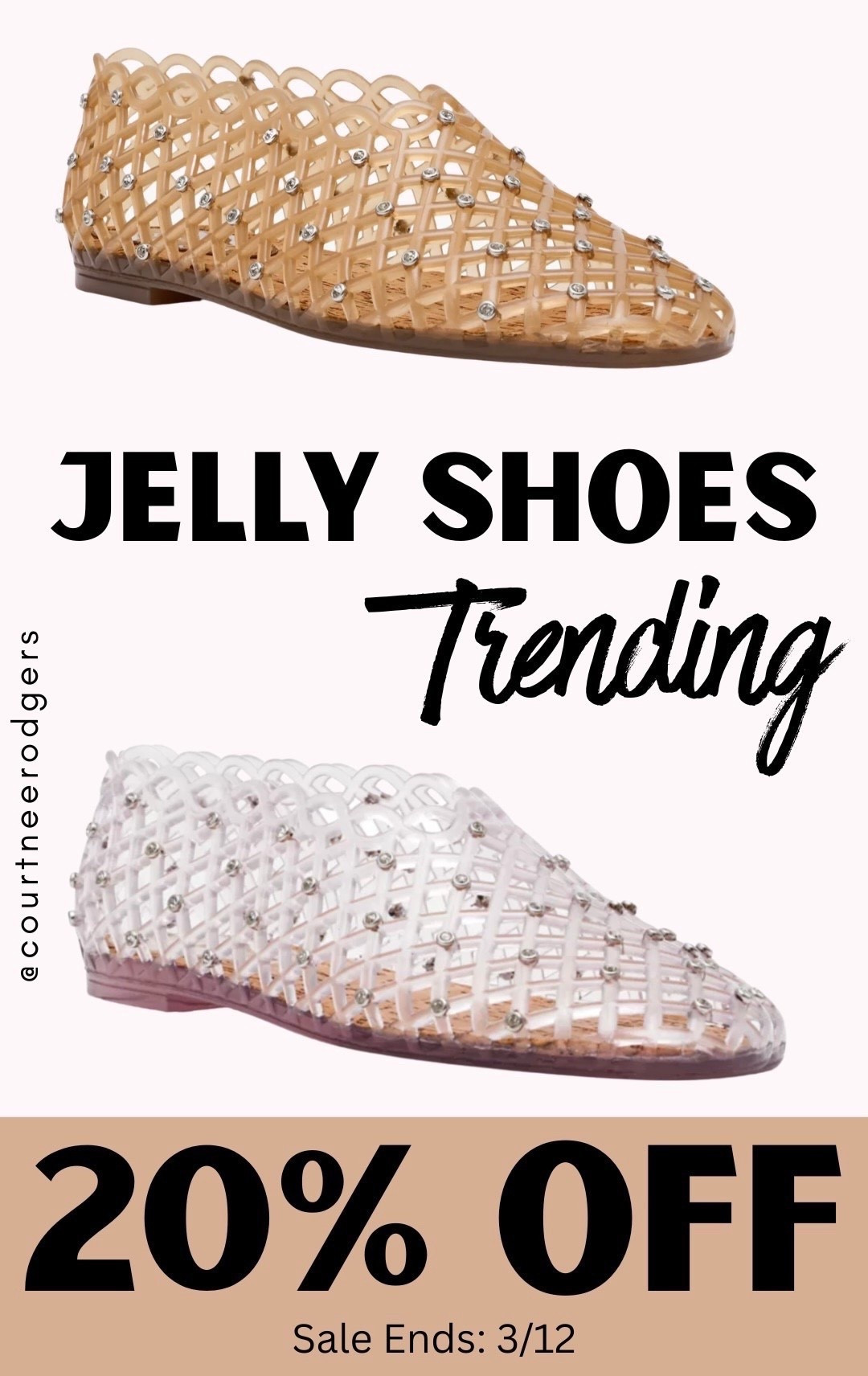 Rhinestone Jelly Sandals 🤩
20% off at one retailer: CODE: SPRINGBREAK (sale ends 3/12)

➡️Sizing: I tried on the size 7 and 8 and I went with the size 7, the 8 was way too big.  (I’m a size 7.5)— for reference, I’m more of a size 7/7.5 not a size 7.5/8

Jelly shoes, Steve Madden, spring sandals 

#LTKPetite #LTKSaleAlert #LTKootd