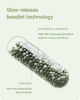 divi Hair Vitamins for Women and Men - Made with Clean and Science-Backed Ingredients to Grow + T... | Amazon (US)