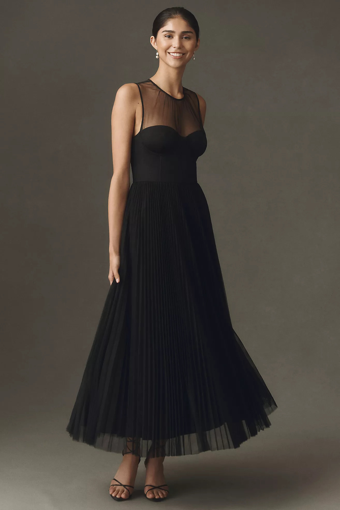 Hutch Donya Pleated Gown | Anthropologie (US)