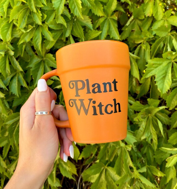 Plant Witch Terra-cotta Pot Mug  Gifts for Her  Christmas - Etsy UK | Etsy (UK)