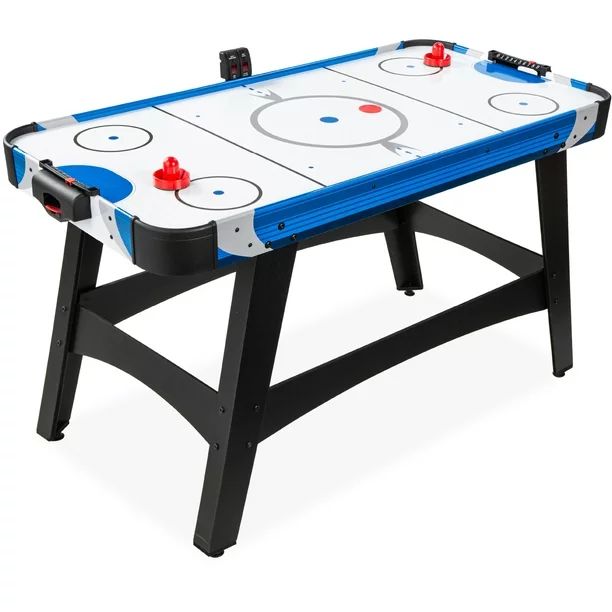 Best Choice Products 58" Mid-Size Air Hockey Table for Game Room with 2 Pucks, 2 Pushers, LED Sco... | Walmart (US)