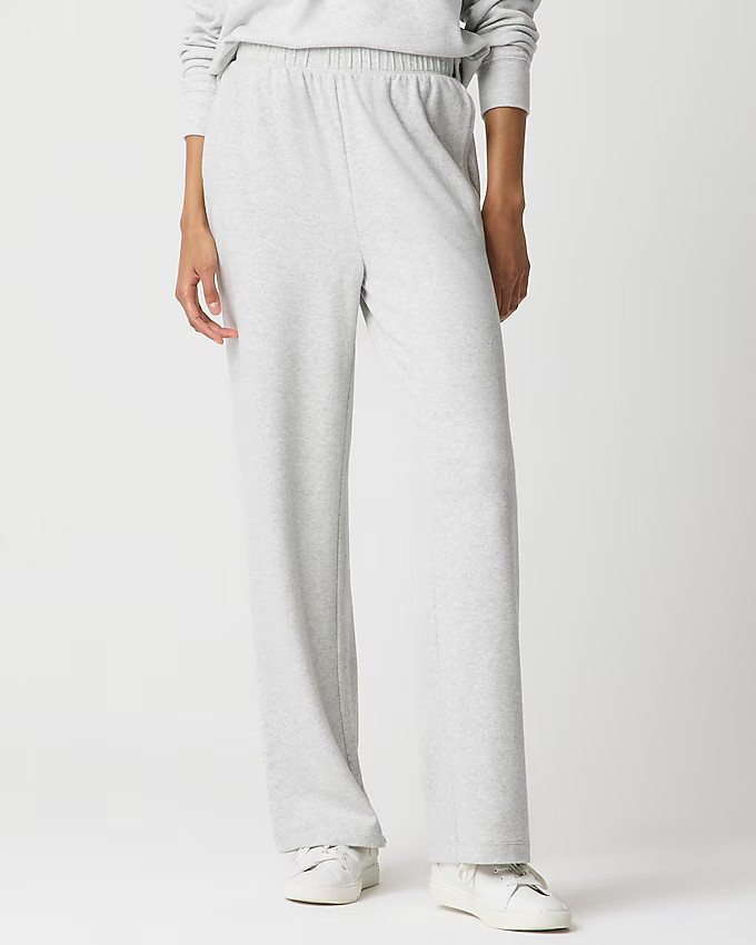 Straight-leg sweatpant in cloudspun yarn | J.Crew Factory