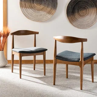 SAFAVIEH Lionel Retro Dining Chair (Set of 2). - 22" W x 21" D x 30" H - On Sale - Overstock - 27... | Bed Bath & Beyond