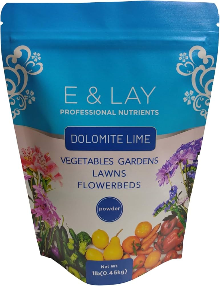 E & LAY PROFESSIONAL NUTRIENTS Dolomite Lime Powder (1LB) | Amazon (US)