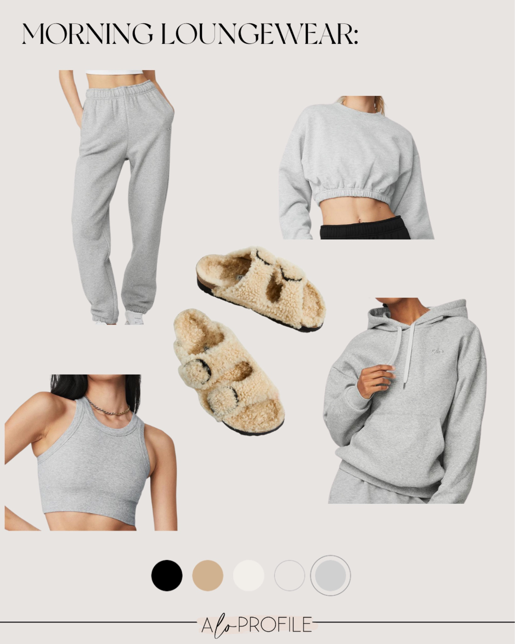 What I wore this morning around the house! I wear a size S in everything & my slippers run TTS. 