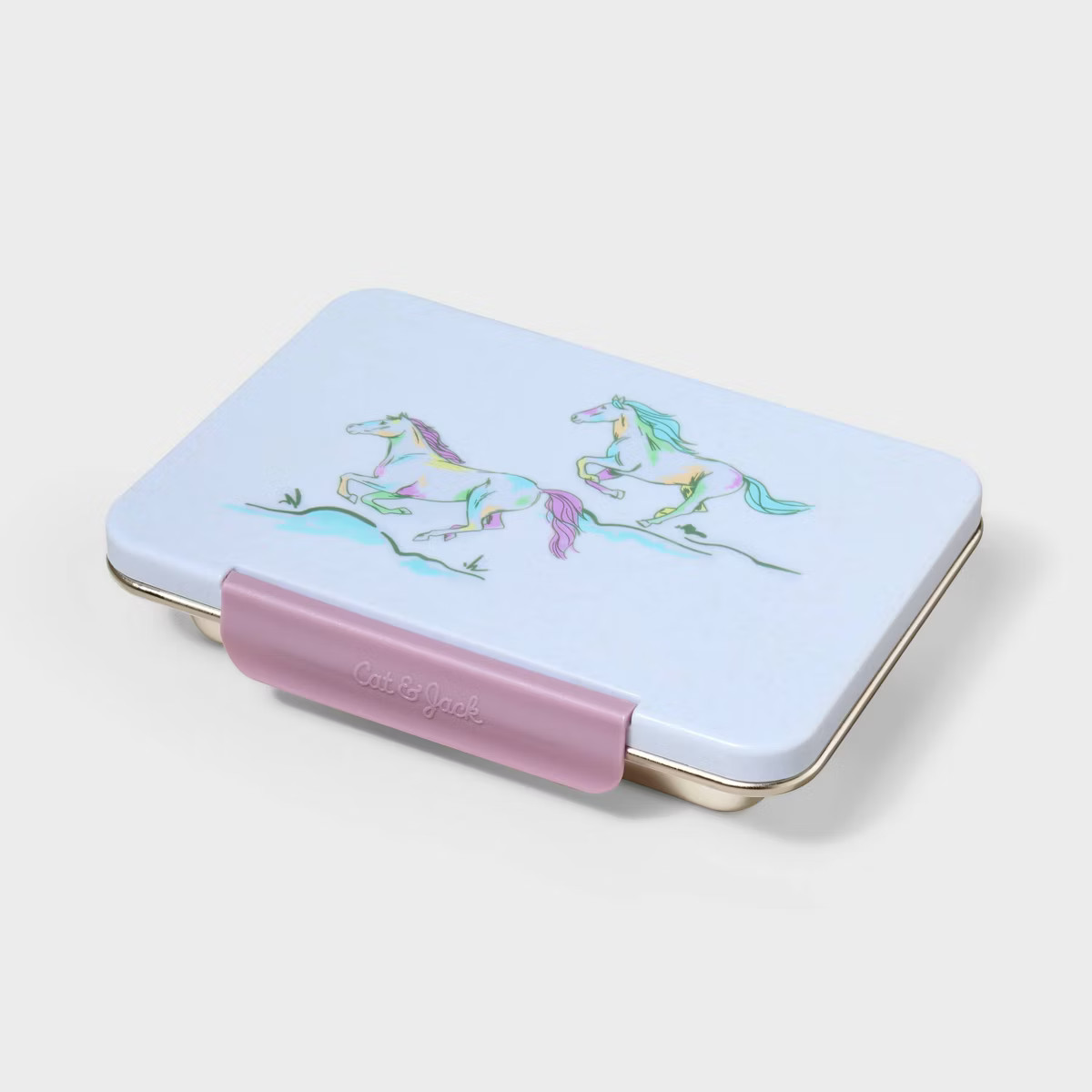 Kids' Stainless Steel Bento Box Glitter Horse - Cat & Jack™️ | Target