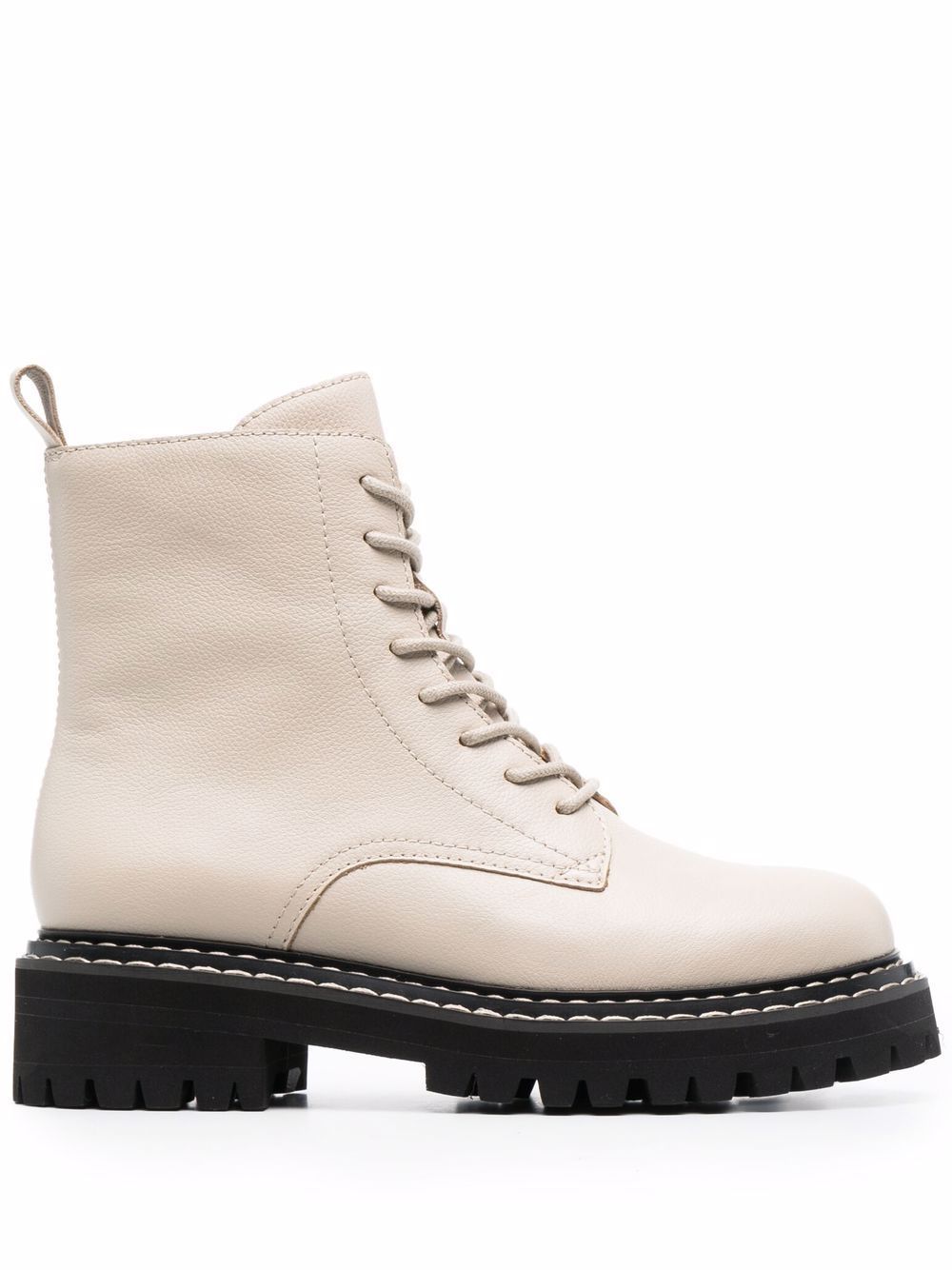 leather chunky-sole boots | Farfetch (UK)