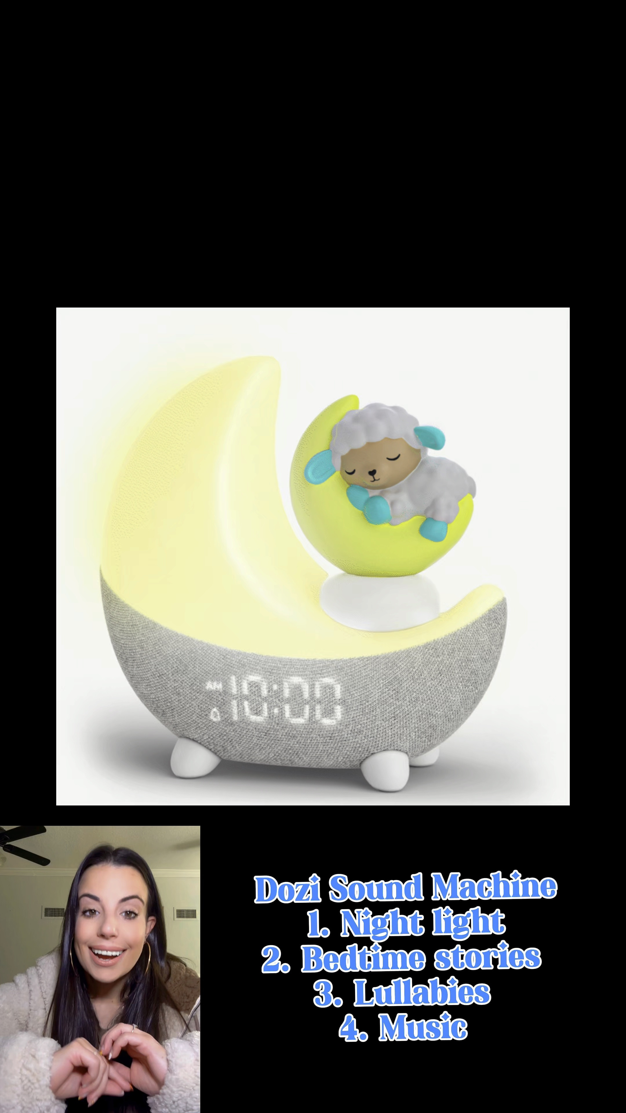If you are an expecting mama who needs the perfect sound machine or maybe just a toddler mama like me, you must try out Move2Play’s Dozi Sound Machine. The sound machine plays lullabies, music, and bedtime stories while also serving as a night light. My kids LOVE it! Do NOT miss out and shop now! 🤍 #move2play #dozi #dozisoundmachine #soundmachine #nightlight #ad

#LTKKids #LTKBaby #LTKFamily
