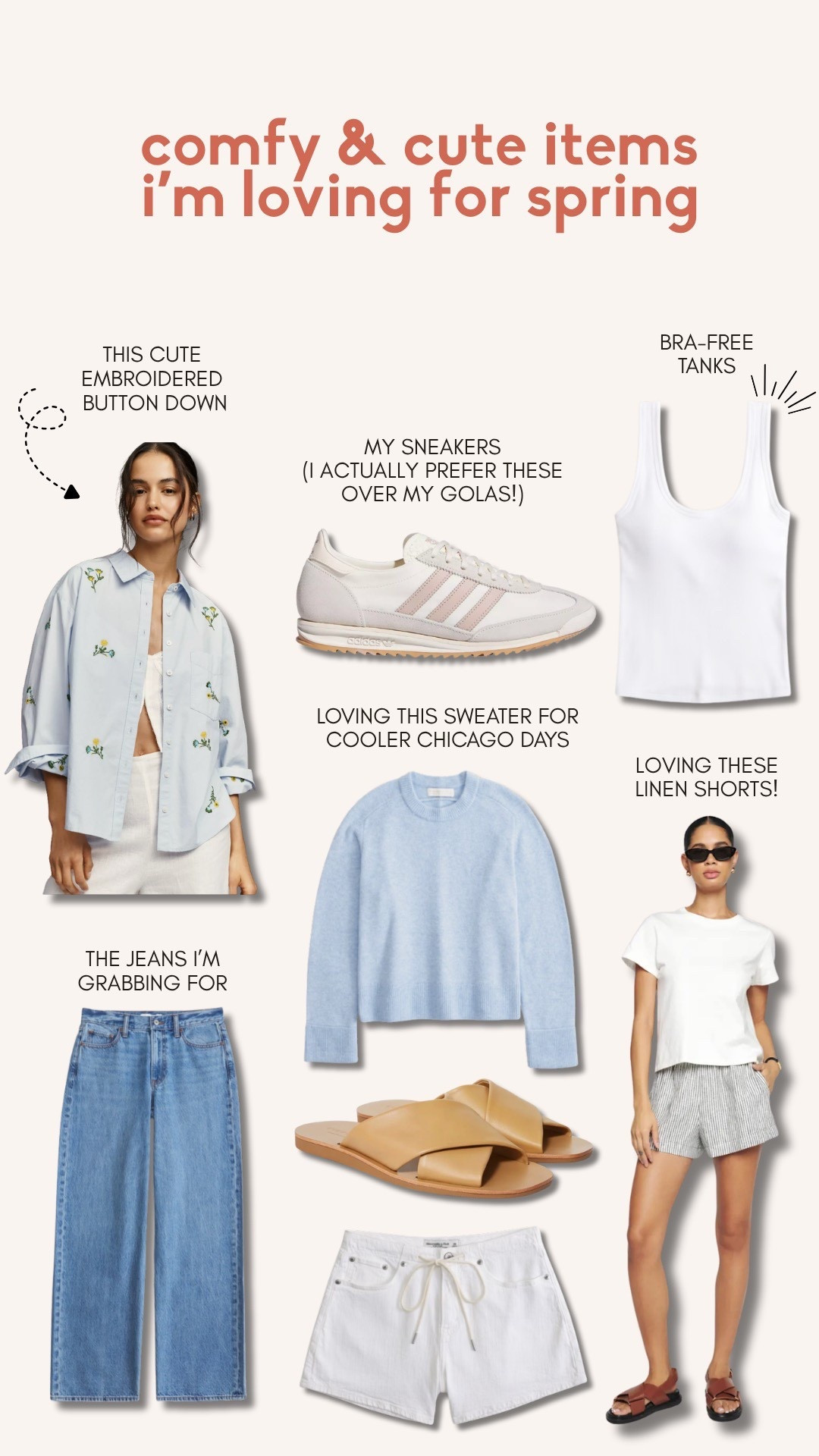 items i’m loving for spring right now! 🌻

#LTKSeasonal #LTKootd #LTKgrwm