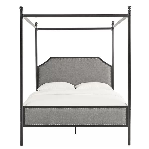 Lina Metal Queen Canopy Bed | Wayfair North America