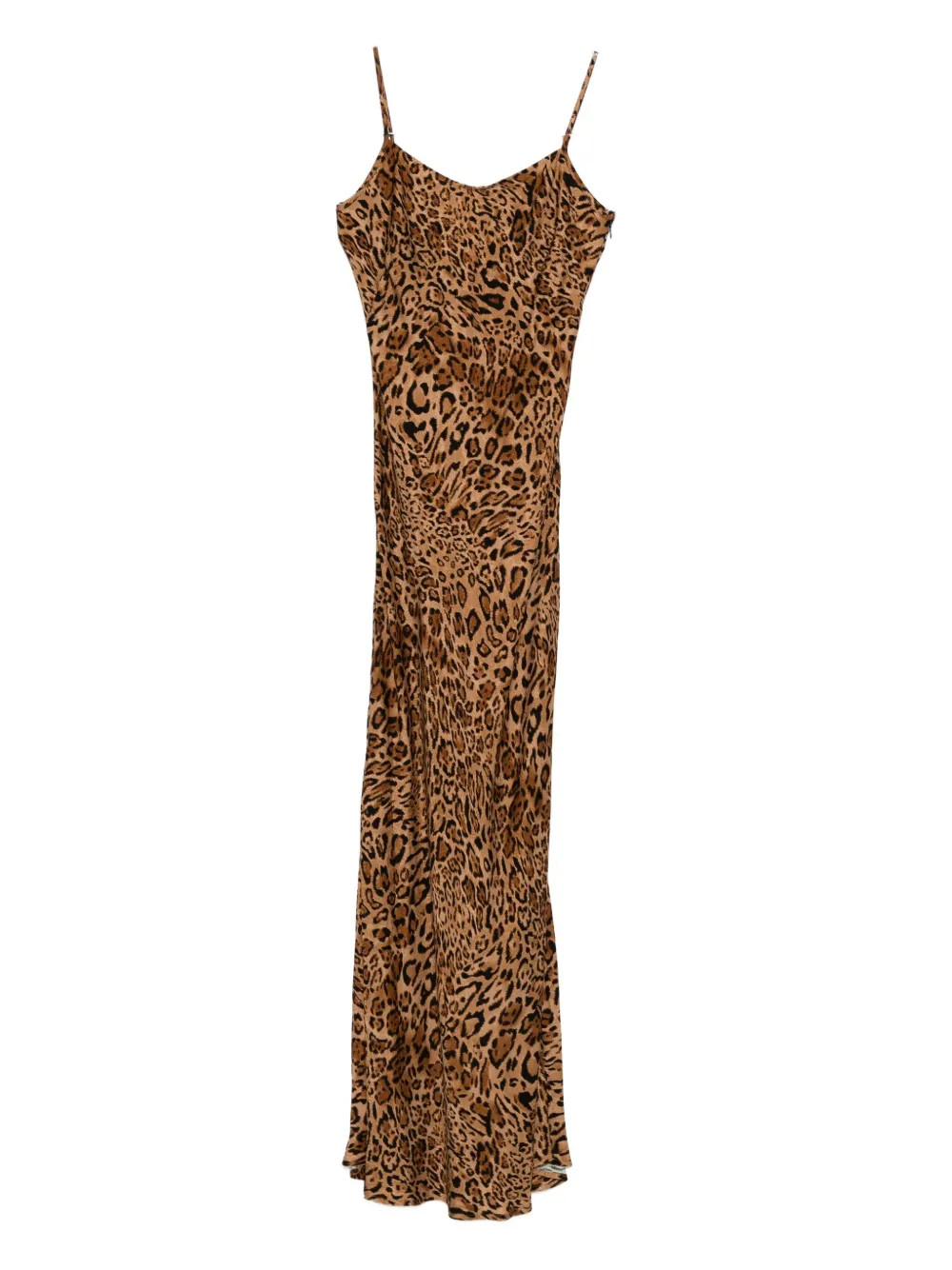 leopard-print slip dress | Farfetch Global