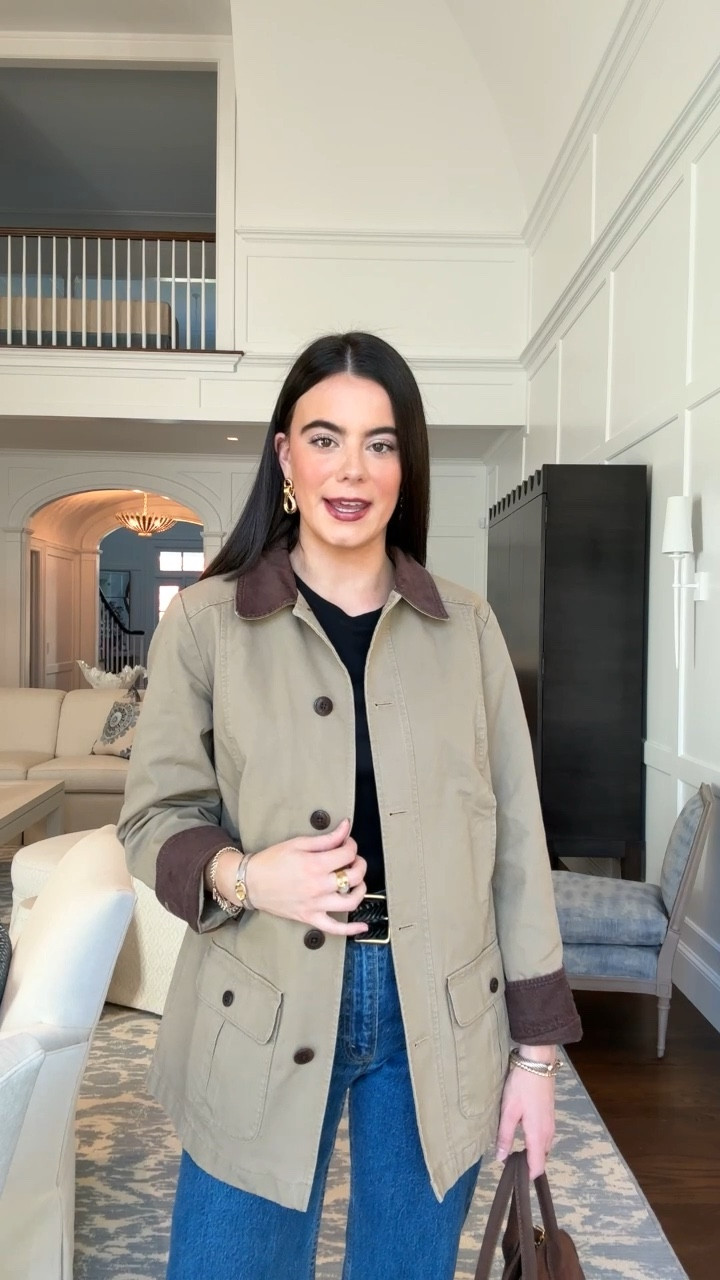 New barn jacket from LL Bean! Such a classic piece! 