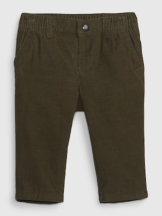 Baby Jersey-Lined Corduroy Pants | Gap (US)