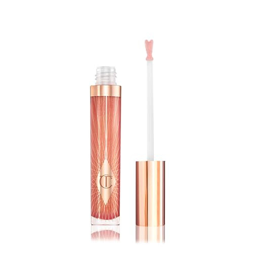 Charlotte Tilbury Collagen Lip Bath - Plumping Lip Gloss for a Fuller-Looking, High-Shine Pout - Skincare-Infused Formula to Hydrate & Nourish Lips - Peachy Plump | Amazon (US)