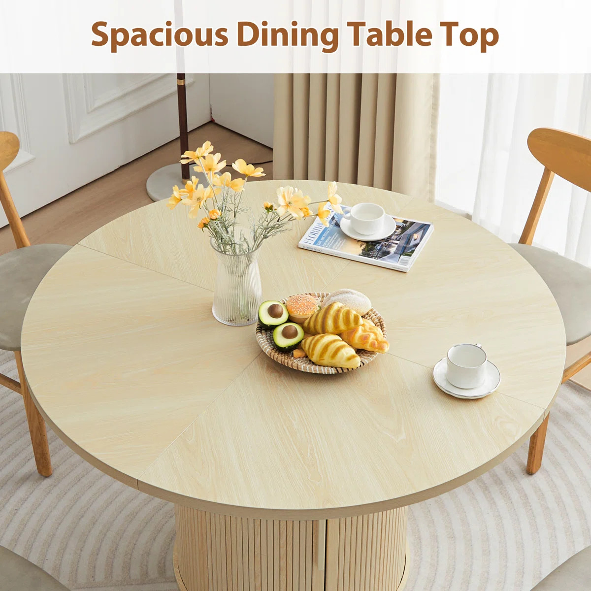 47.24" Round Pedestal Dining Table | Wayfair North America