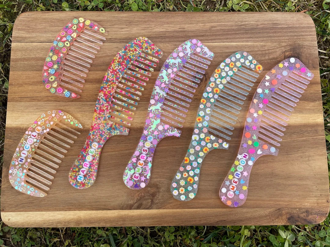 Personalized Hair Comb | Personalized Brush | Brush and Comb Set | Gift for Girls | Hair Brush | ... | Etsy (US)