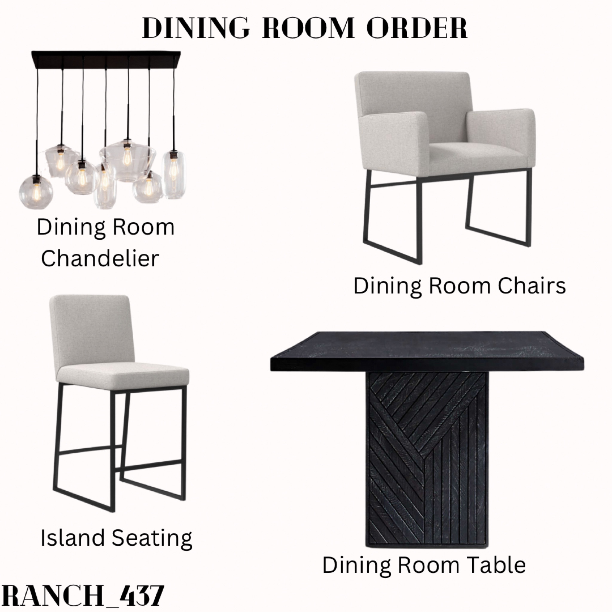 Dining room furniture!

West Elm, Create and Barrel, dining room seating, black dining table, in’s land seating, counter top seating 

#LTKhome