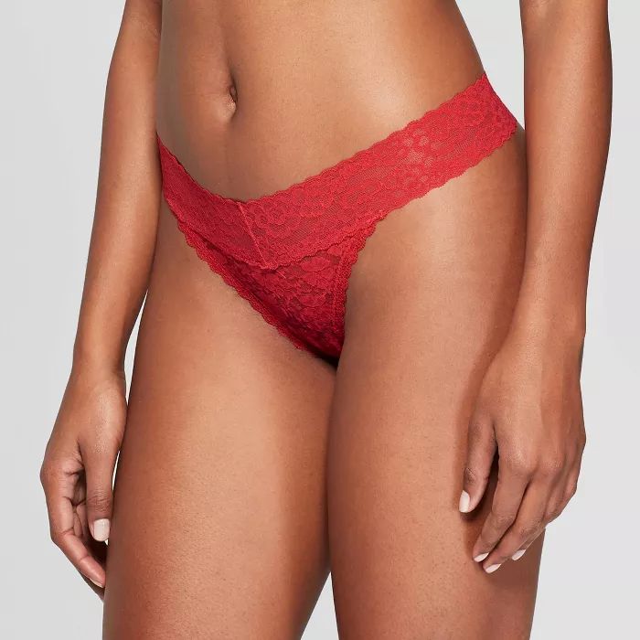 Women's All Over Lace Thong - Auden™ | Target