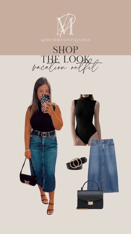 Here is an outfit for your vacation evenings! Amazon picks, Amazon spring look, Old Navy skirt, denim skirt

#LTKtravel #LTKstyletip #LTKSeasonal