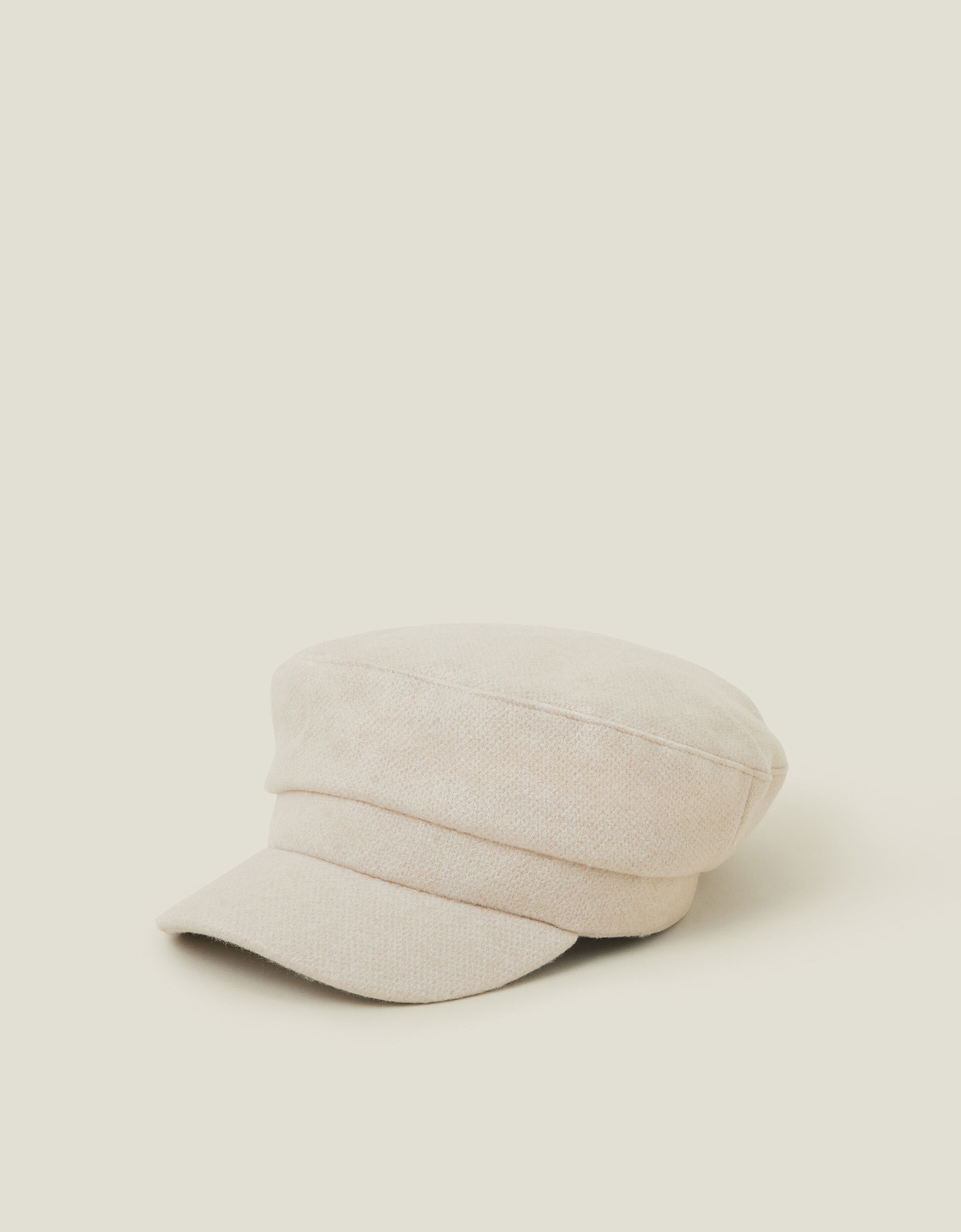 Textured Baker Boy Hat Natural | Accessorize (Global)