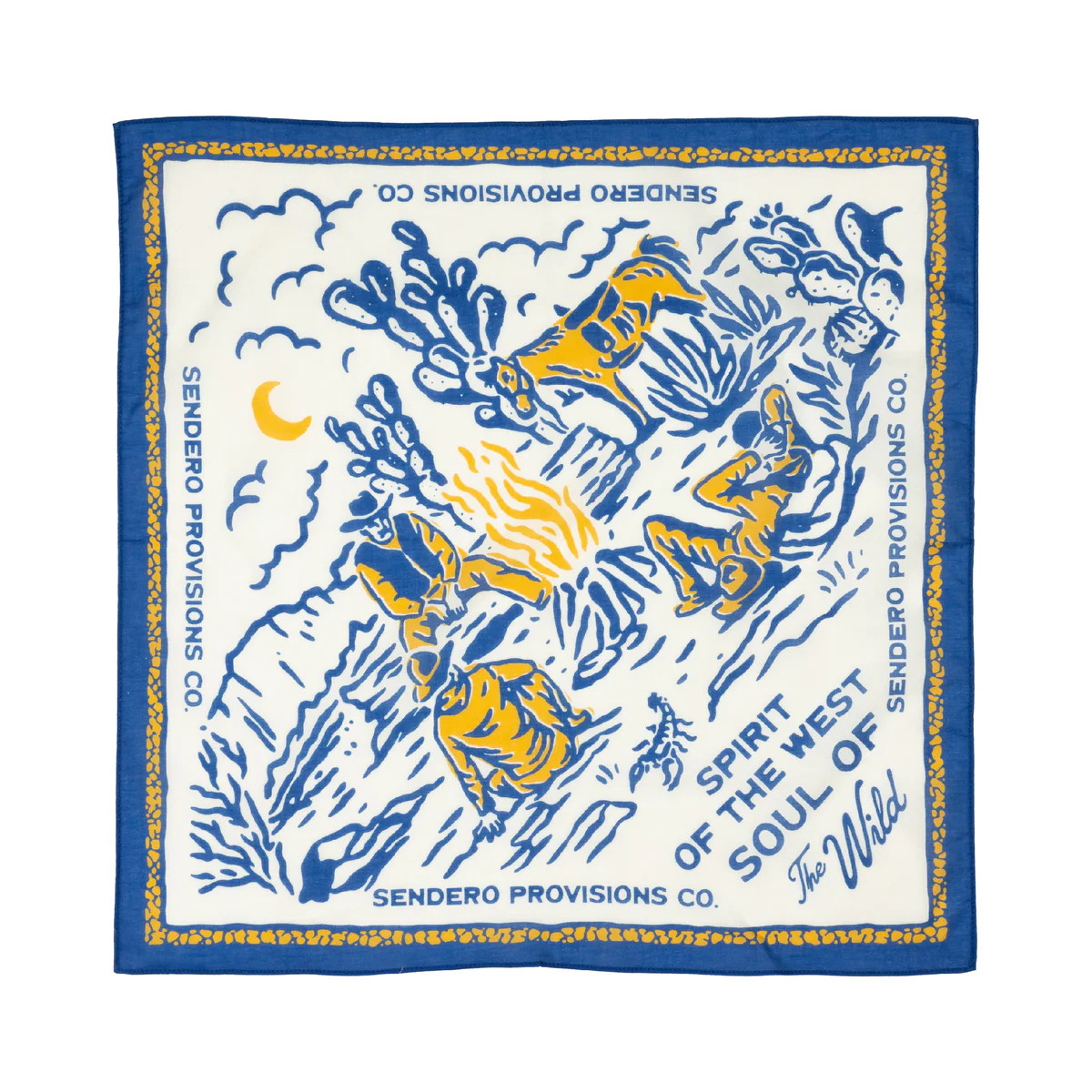 Cowboy Campfire Bandana | Sendero Provisions Co.