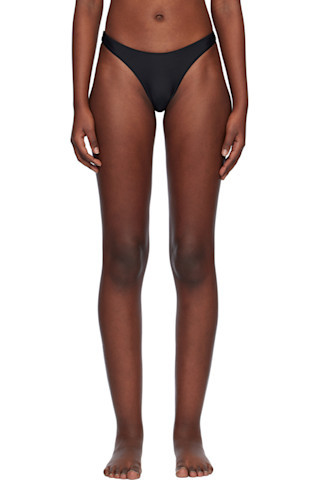 Black Nineties Brazilian Bikini Bottom | SSENSE