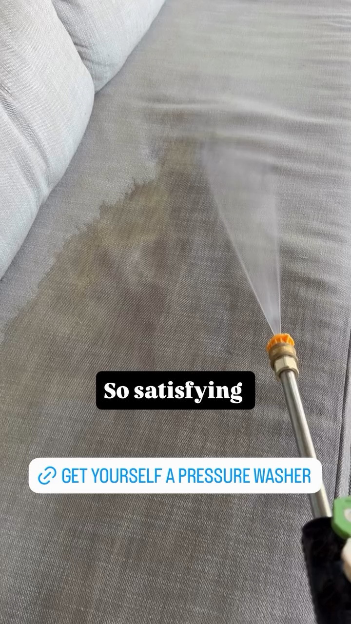So satisfying pressure washer