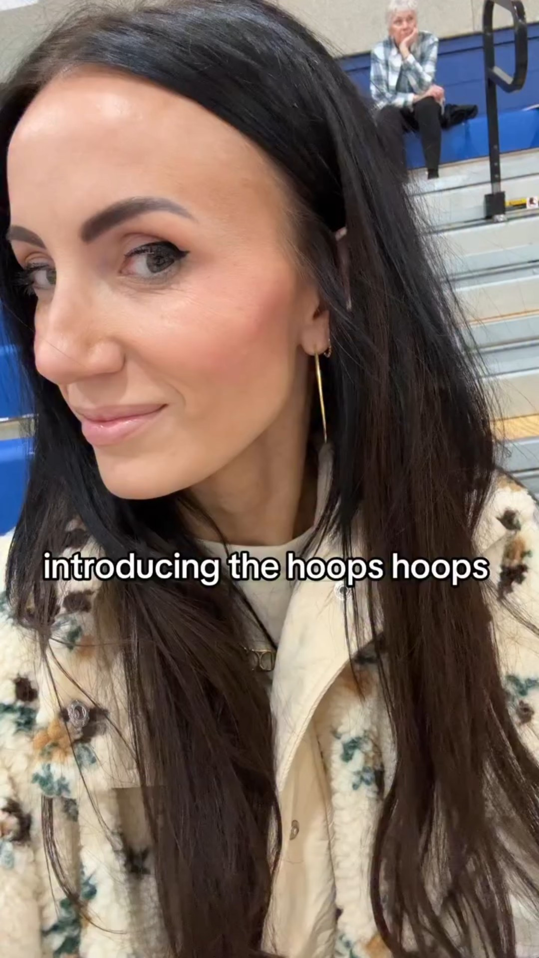 basketball mamas 🤝 hoops that score big 🏀 wore these to games today and barely even felt them on my ears. 20% off in the sitewide sale this weekend. I’ll link in LTK.